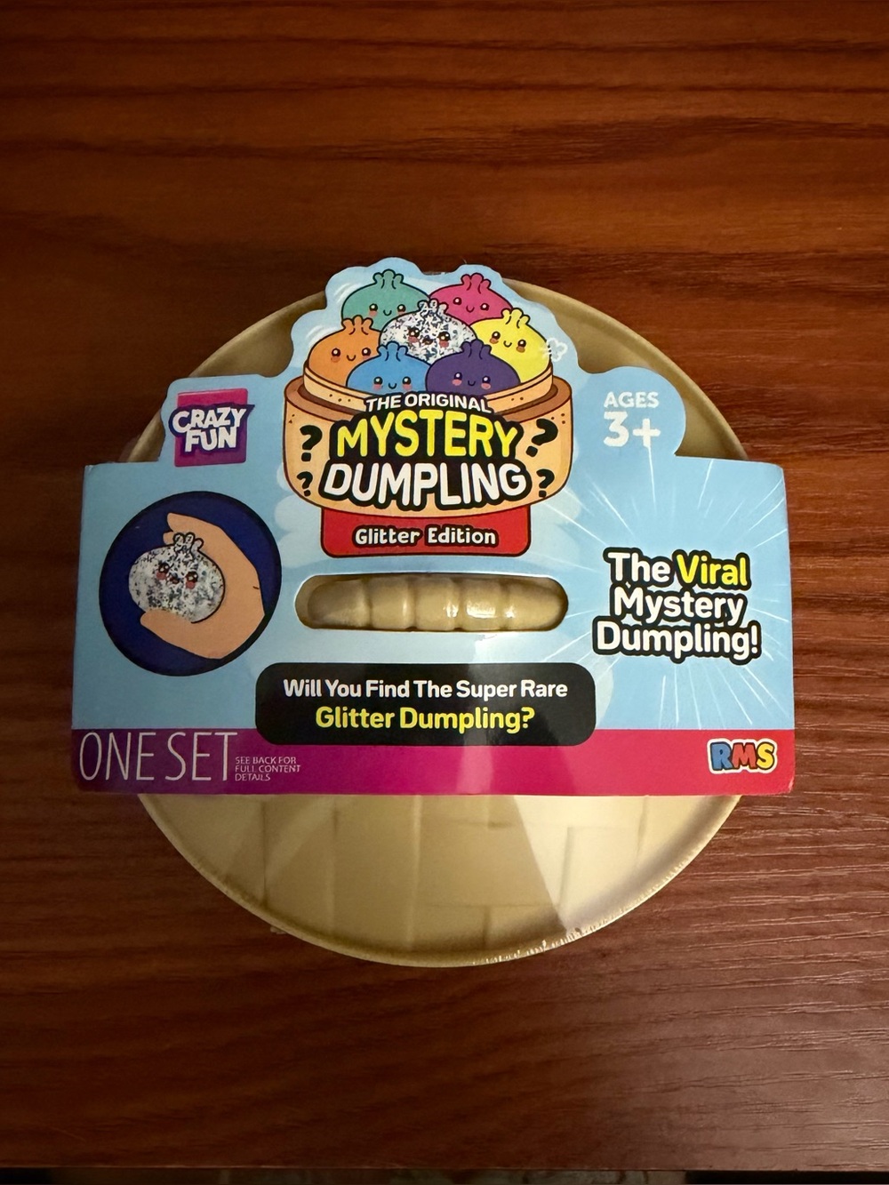 RMS Five Below Mystery Squishy Dumpling Glitter Edition Sealed Crazy Fun